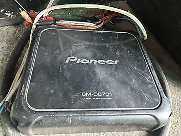 авто эквалайзер: Avto audio sistemi – tam komplekt - Subwoofer: Pioneer Champion — 5