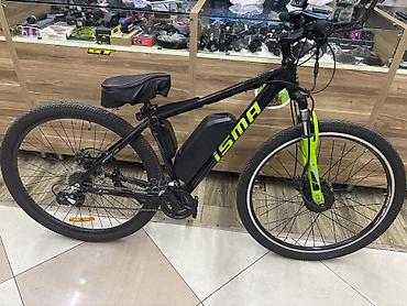 yigilmis velo: İşlənmiş Elektrik velosipedi Isma, 29", sürətlərin sayı: 24, 350-500 Vt, Ödənişli çatdırılma — 6