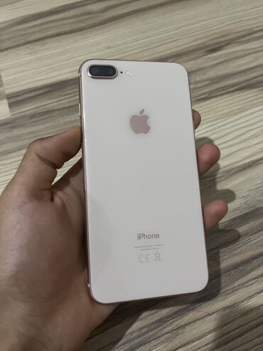 iphone x продажа: IPhone 8 Plus, 64 GB, Qızılı, Barmaq izi, Simsiz şarj