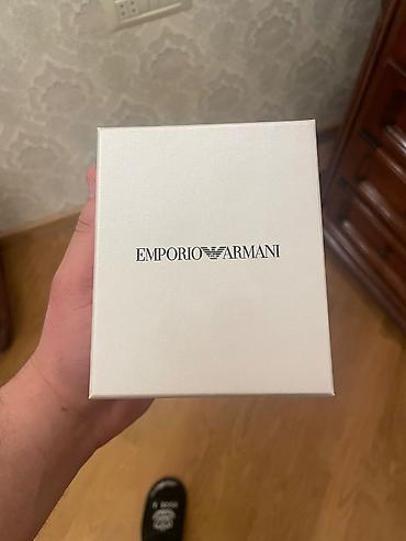 armani canta: İşlənmiş, Qol saatı, Emporio Armani, rəng - Qara — 6