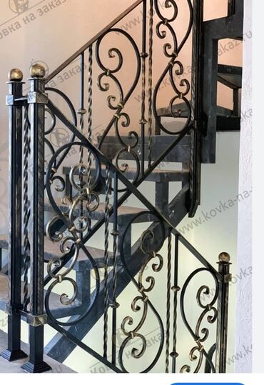Распашные ворота: Кованые изделия под заказ: ворота, калитки, ограждения, перила — 25
