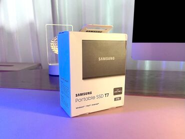 кейсы для жестких дисков: Маалымат алып жүрүүчү, Жаңы, Samsung, SSD, 2 ТБ