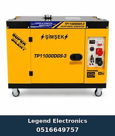 Elan başlığı: Generator Şimşək TP11000GS-3 Generator Şimşək