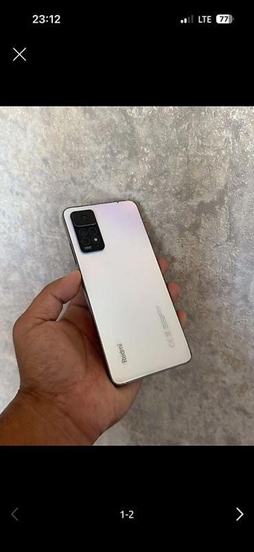 самсунг note: Redmi, Redmi Note 11, Б/у, 128 ГБ, цвет - Белый, 2 SIM — 1