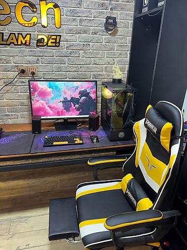 oyun kompüter: POWER brendli gaming/ofis kreslosu Kreditle kampyuterler Full dest - — 3