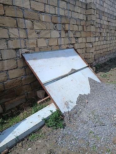 avtomat darvaza: Dəmir darvaza - Material: qalın metaldan (polad). - Konstruksiya — 1