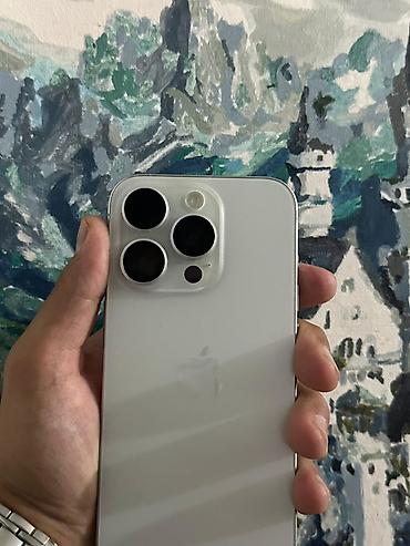 mini iphone: IPhone 15 Pro, Б/у, 256 ГБ, Белый, Чехол, 87 % — 8