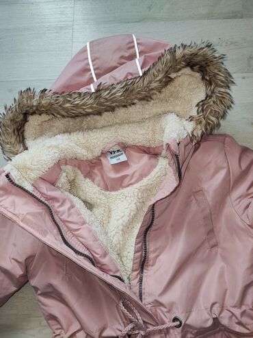 sandale puder roze: Puffer jacket, 128-134