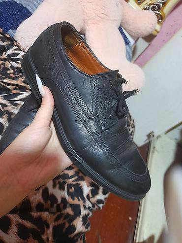 Ayaqqabılar: Qara kişi ayaqqabısı – 39 razmer 👞 Ölçü: 39 🖤 Rəng: Qara ✨ Material — 2