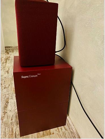 Audio: Ağıllı kolonka Yandex stansiya Max YNDX-0008 RED + Remote Ağıllı — 2