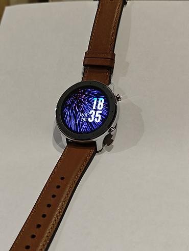 amazfit pace: İşlənmiş, Smart saat, Amazfit, Sensor ekran, rəng - Gümüşü — 3