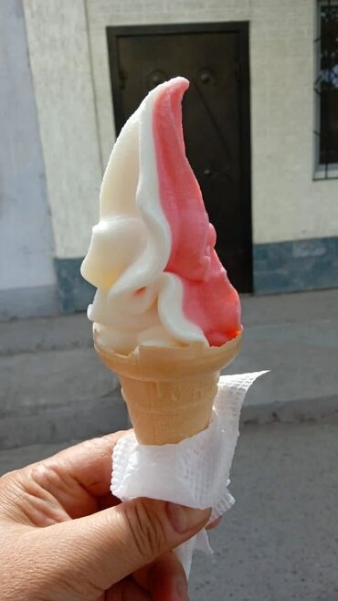 корейские продукты: Продаю сухую смесь для мягкого мороженого на 10л молоко +1кг сахар