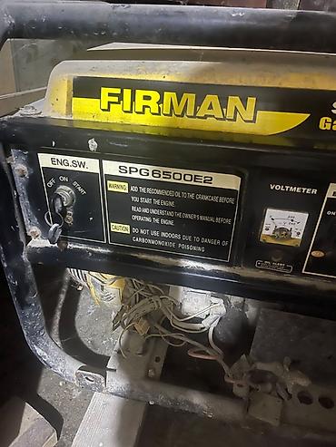razetqa: FIRMAN SPG6500E2 benzinli generator - Model: SPG6500E2 (Gasoline — 3