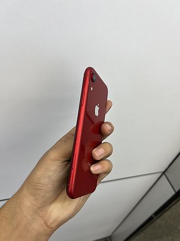 Уюлдук телефондор жана аксессуарлар: IPhone Xr, Колдонулган, 128 ГБ, Кызыл, Коргоочу айнек, Каптама, Бөлүп төлөө менен, 100 % — 6