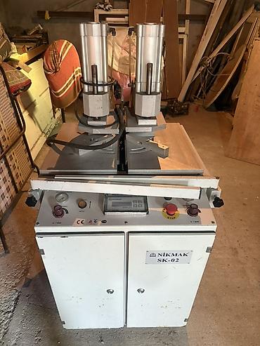 Alətlər: NIKMAK SK-02 – İkili köşə presi (alüminium və PVC pəncərə/profil — 2