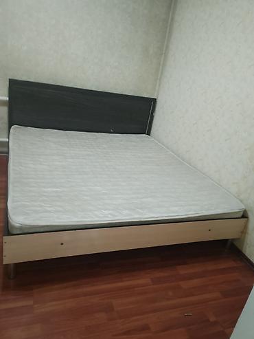 Мебель: Двуспальная кровать, Б/у, С матрасом, длина - 2 см — 2