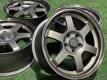 jdm: Диски R 15 RAYS, Комплект, отверстий - 5, Б/у — 4