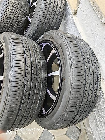 diski mala: 4 ədəd yüngül lehimli disk və təkər komplekti 195 50 16 demək olar — 4