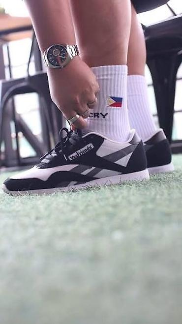 reebok 42: Мужские кроссовки, 42.5, Reebok, Новый, цвет - Белый, Платная доставка — 3