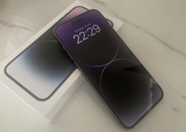 iphone 6 цена бишкек: IPhone 14 Pro Max, Колдонулган, 256 ГБ, Кара, Заряддоочу түзүлүш, Коргоочу айнек, Каптама, 85 %
