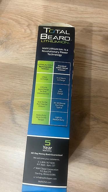 Уход за телом: Продаю Американский Триммер для волос и бороды Wahl Б/у at lalafo.kg — 9 Уход за телом: Продаю Американский Триммер для волос и бороды Wahl Б/у — 9