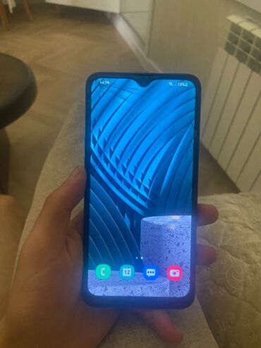 телефон флай большой: Samsung Galaxy A10s, 32 GB, rəng - Göy, Barmaq izi
