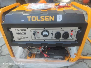 Другое строительное оборудование: Генератор бензиновый tolsen.79993 номинальная мощность-7,5кв