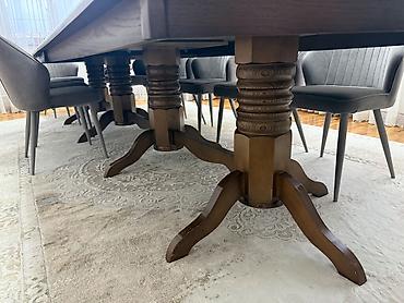 study table: Стол для зала, Б/у, Складная, Овальная — 4