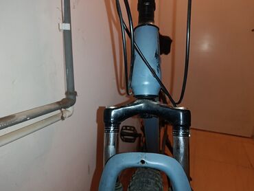 İdman velosipedləri: Velors V-680 dağ velosipedi - Rəng: boz-mavi, qrafik yazılarla - — 7