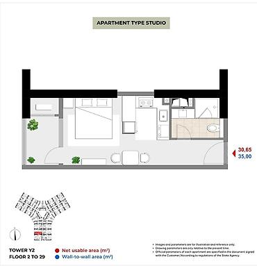 под процент: 5 и более комнат, 32 м², Элитка, 25 этаж, ПСО (под самоотделку) — 7