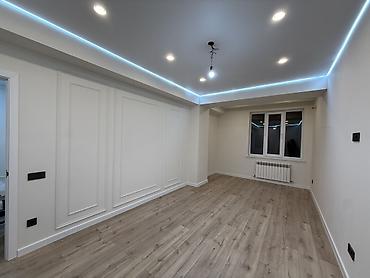 Внутренняя отделка: 🏡 2 бөлмөлүү үй сатылат! 📍 Дареги: «Семетей» турак жай комплекси — 5