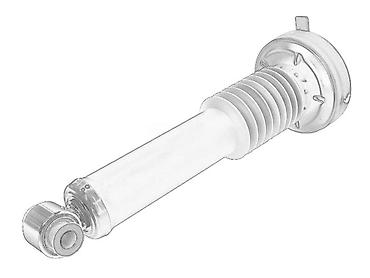 gedora za lambda sondu: AMORTIZER PREDNJI LEVI ZA CITROEN C5 OD 2008. DO 2020. GOD. - 5271L5 — 1