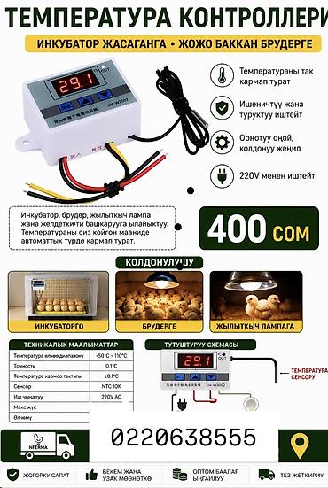 инкубато: Цифровой терморегулятор XH-W3002 с выносным датчиком NTC10K — 1