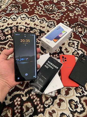 samsung a72: Samsung Galaxy A52, Б/у, 128 ГБ, цвет - Голубой, 2 SIM — 7