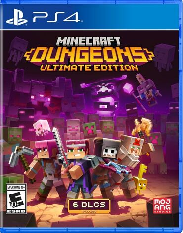 PS4 (Sony Playstation 4): Ps4 minecraft dungeons ultimate edition