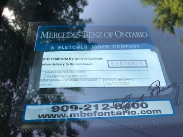 Mercedes-Benz: Mercedes-Benz C-Class: 2018 г., 2 л, Типтроник, Бензин, Седан — 15