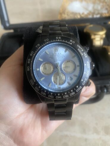 Новый, Наручные часы, Rolex, цвет - Черный