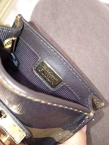 sac aksesuari: FURLA mini çanta/aksesuar OROGİNAL - Model: metal kilidli miniatür — 9