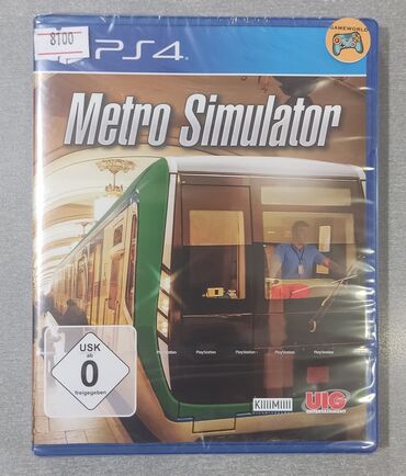 playstation 4 кредит: Playstation 4 üçün metro simulator oyun diski, tam yeni, original