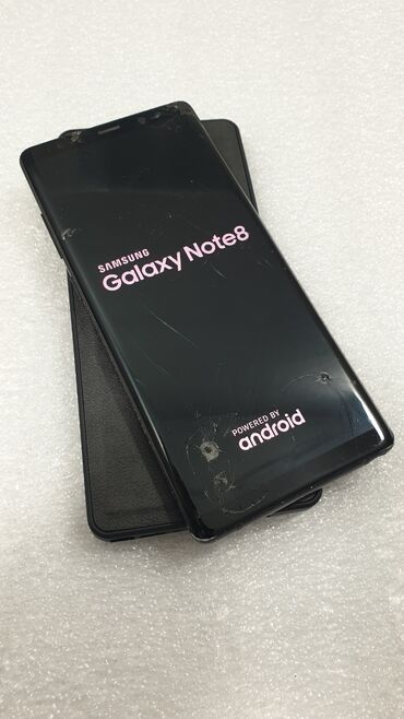 чехол самсунг нот 9: Samsung Galaxy Note 8, Б/у, 64 ГБ, цвет - Черный, 2 SIM
