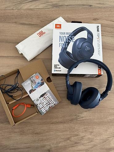 Audio: JBL Tune 770NC simsiz qulaqlıq Xüsusiyyətlər: - Adaptiv səsboğma — 1