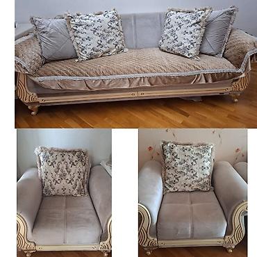 Divan kreslo dest 280₼ satilir .Acilir bazali .Unvan Azadliq