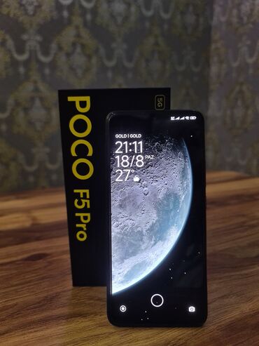 huawei gt3 pro qiymeti: Poco F5 Pro, 256 GB, rəng - Qara