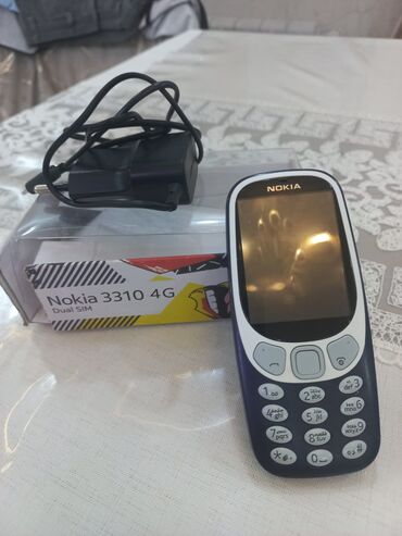 аккумулятор на телефон флай: Nokia 3310, цвет - Синий, Кнопочный