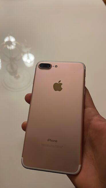 iphone 8 plus qiymeti 2020: IPhone 7 Plus, 32 GB, Rose Gold, Barmaq izi, Simsiz şarj