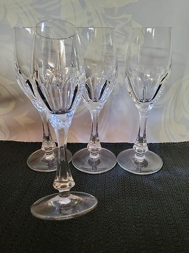 Ostali antikviteti: Case kristal,led kristal za vino iz 80ih.god. Case kristal — 5