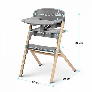 gioseppo patike: KINDERKRAFT IGEE 3u1 stolica za hranjenje – Cloudy Grey Šifra — 5