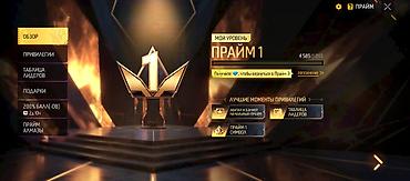 жетон: Аккаунт Free Fire с богатой коллекцией косметики и предметов Основные — 10