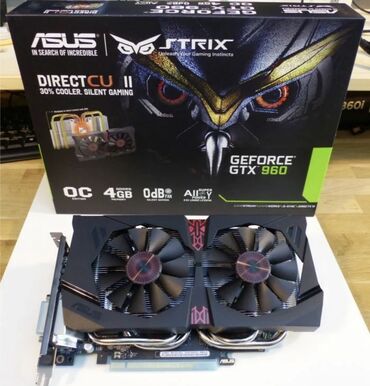 видеокарта gtx 960 4gb: Видео карта, Колдонулган, Asus, GeForce GTX, 4 ГБ, ПК үчүн