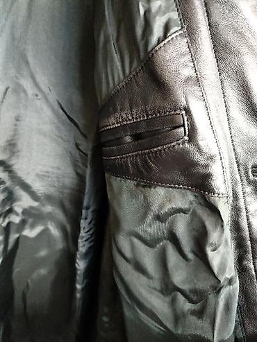 guado leather jacket: MONA muški kožni mantil / duža jakna (Prirodna koža) Na prodaju — 4